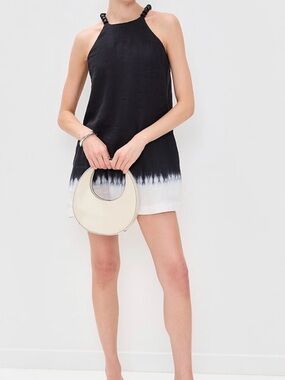 STAUD | Dresses | Staud Mini Perla Linen Dress | Poshmark